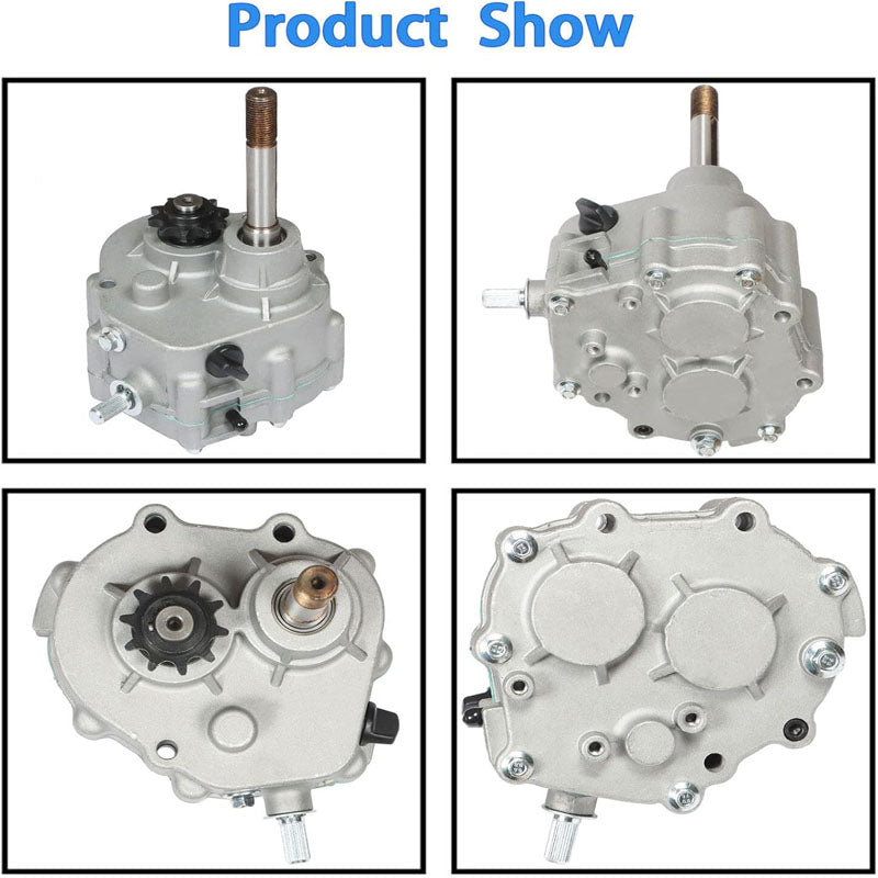 Go Kart Forward Reverse Gearbox Kit Replacement for 2HP-13HP Engine 4 Stroke 30 Series Torque Converter 35 Chain Go Karts Accessories