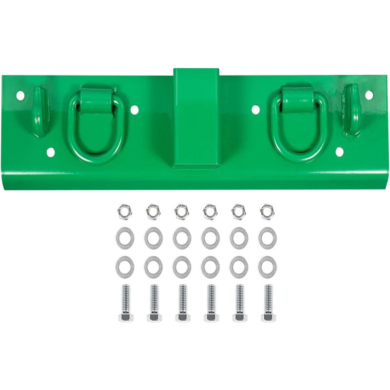 Grab Hooks 5" x 21.85" Heavy Duty Bolt on Compact Grab Hooks 2" Receiver for Tractor Bucket RV UTV Truck Hardware Includ