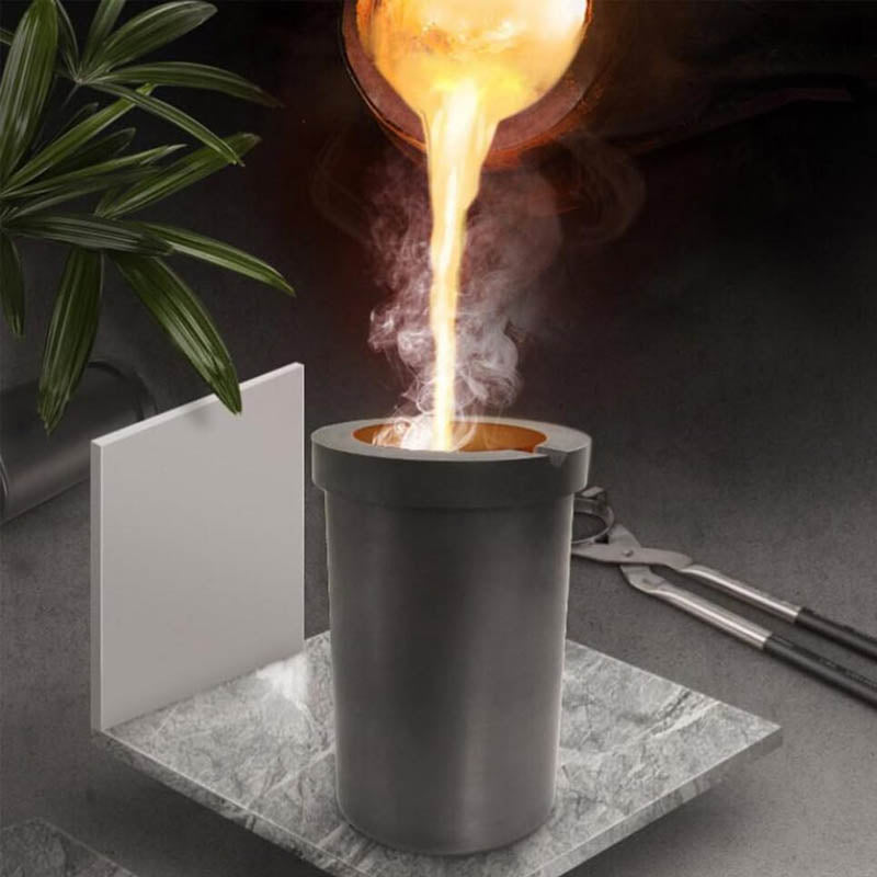 1 pc Graphite Crucible 3 kg Graphite Furnace or Melting Metal Gold Silver Copper Aluminum