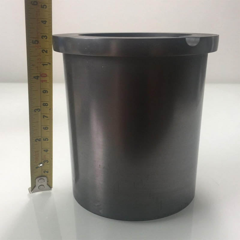 5kg Graphite Crucible High Purity for Melting Metal Gold Silver Copper Aluminum Smelting Furnace Metal Graphite Jewelry