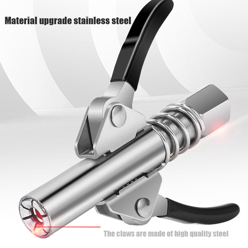 Grease Gun Nozzle Self-Locking Grease Nozzle, New Grease Gun Head Lock, Grease Gun Accessories