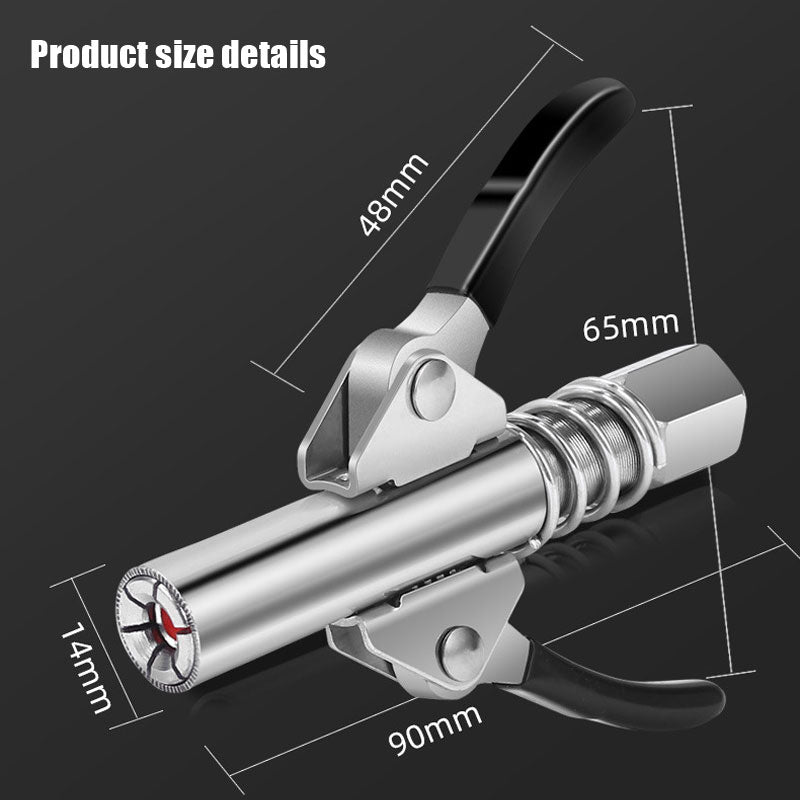 Grease Gun Nozzle Self-Locking Grease Nozzle, New Grease Gun Head Lock, Grease Gun Accessories