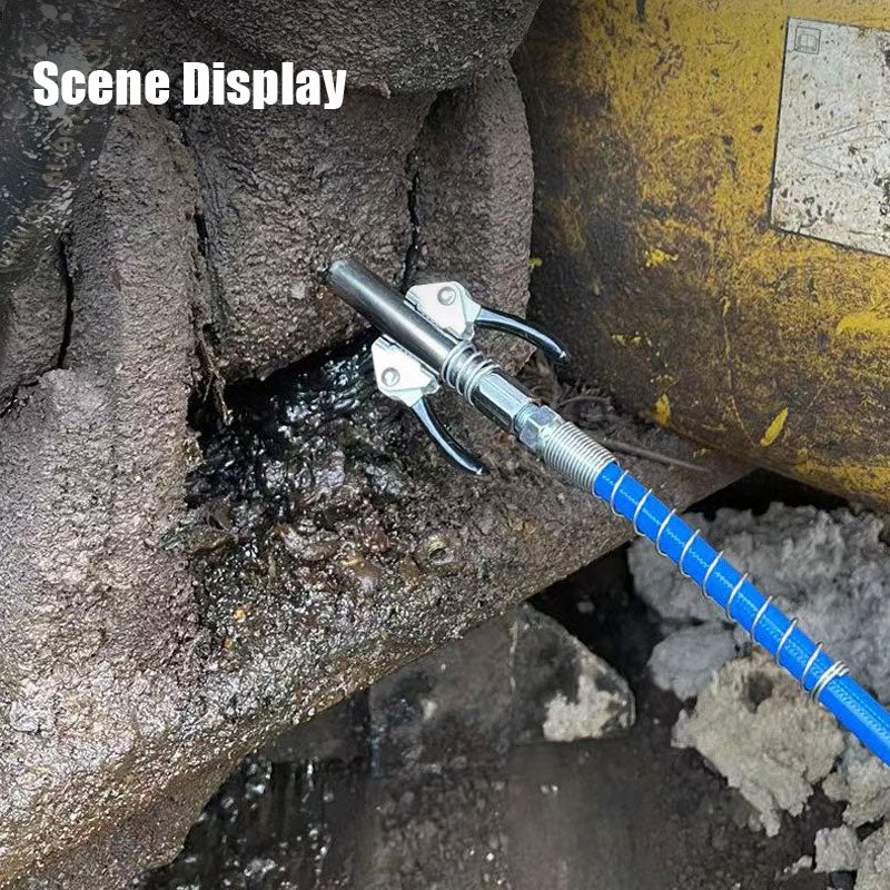 Grease Gun Nozzle Self-Locking Grease Nozzle, New Grease Gun Head Lock, Grease Gun Accessories