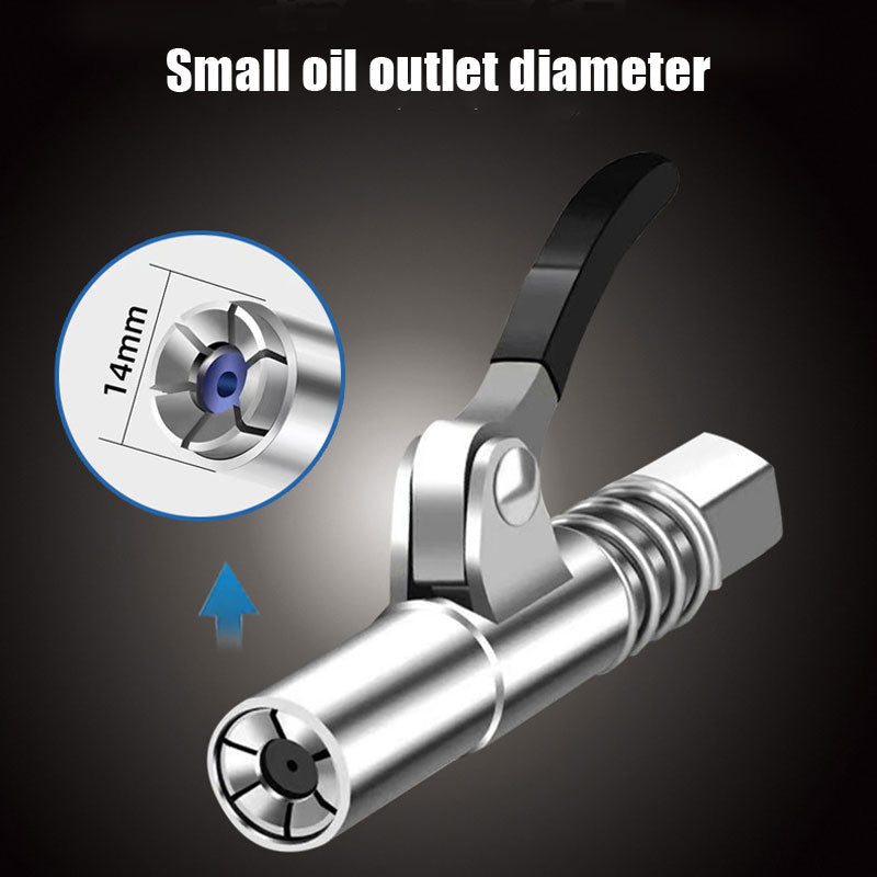 Grease Gun Nozzle, Oiling Coupler, Stainless Steel Accessories