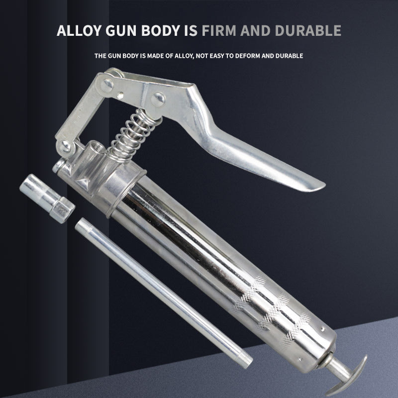 Hand-Held Grease Gun, Excavator, Manual Single-Pinch Grease Gun, Self-Priming Grease, Hand-Pinch Grease Gun, 120C