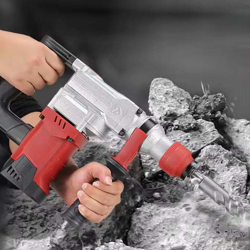 Concrete Special Tool Power Rotary Hammer Drill Electric Power Tools Efficient Heat Dissipation With Butter Gloves