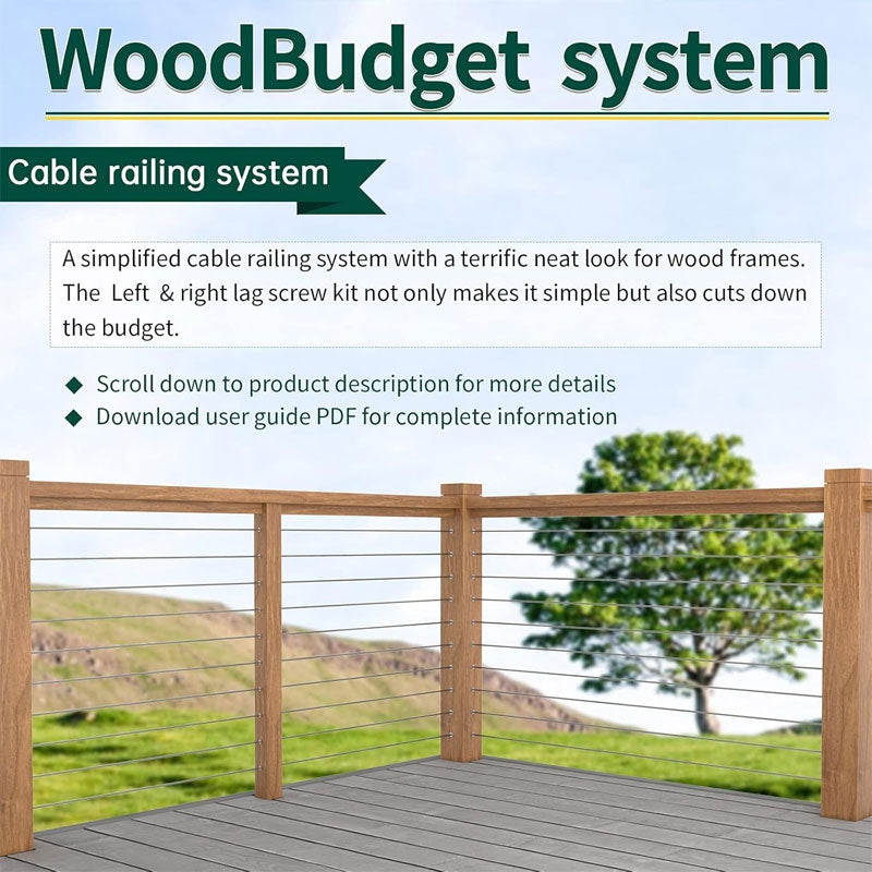 Hand Crimper 14'' Wire Rope Crimping Tool For Aluminum Copper Sleeve Ferrules 1/16" 5/64" 3/32" 7/64" 1/8" Cable Rail End Splice Terminals