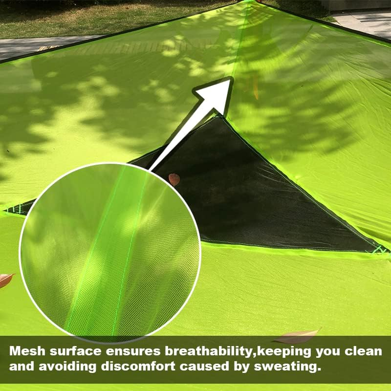 Hanging Tent Hammock Triangle Outdoor Multi-Person Mesh Hanging Bed Easy To Install Nap Picnic Flowering Family Travel Supplies