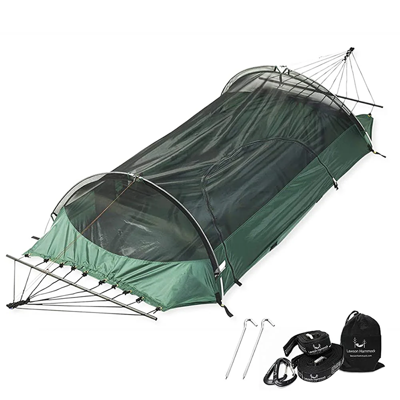 Hanging Tent Hammock Outdoor Adult Thick Anti-Rollover Tent Camping Anti-Mosquito Sunshade Double Swing With Mosquito Net Ultra-Light Drop Bed