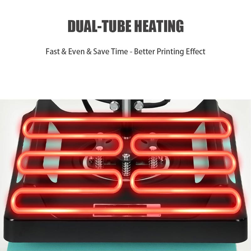 8 In 1 Heat Transfer Machine Multifunctional Heat Transfer Machine, Green