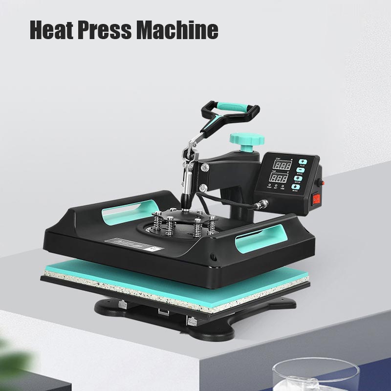 8 In 1 Heat Transfer Machine Multifunctional Heat Transfer Machine, Green