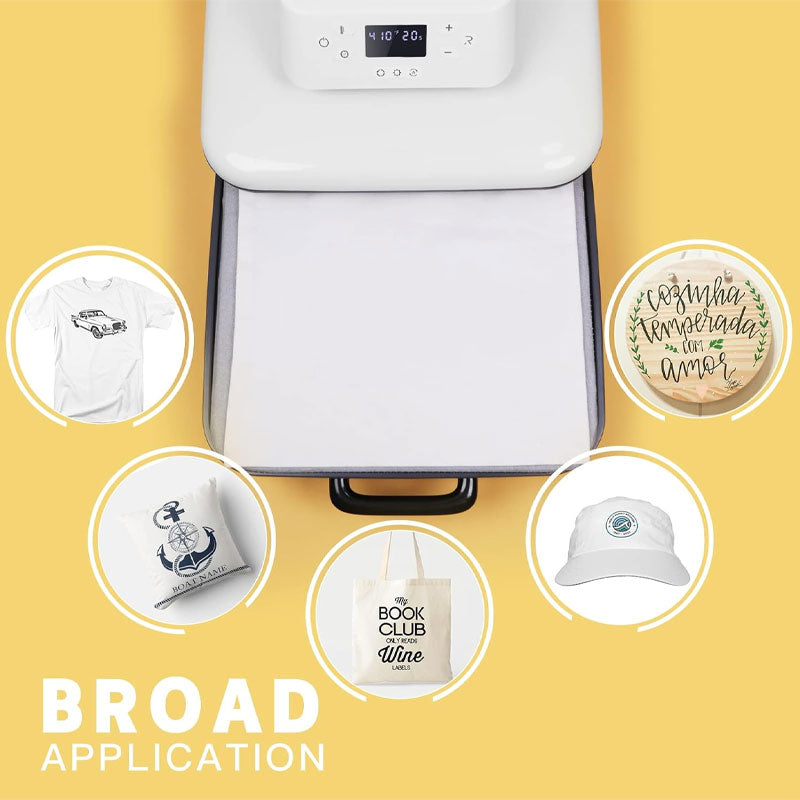 15x15 Smart T-Shirt Automatic Heat Press Machine, Professional Heat Press Machine For Sublimation, Vinyl, Heat Transfer Projects