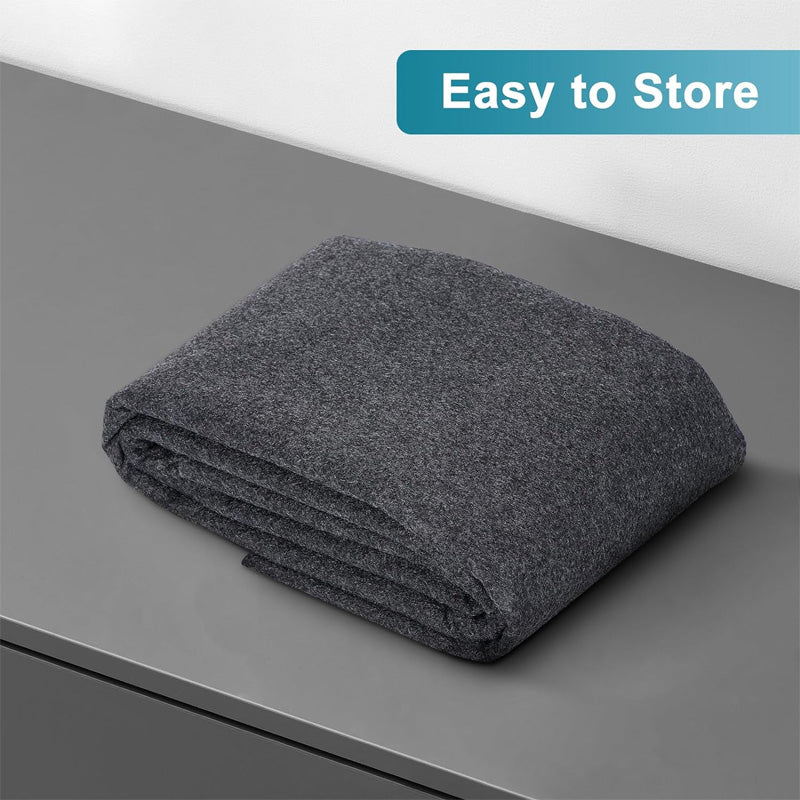 90 Inch Diameter Round Inflatable Hot Tub Mat, Extra Large Inflatable Hot Tub Mat, Waterproof Non-Slip Backing, Floor Protector, Reusable