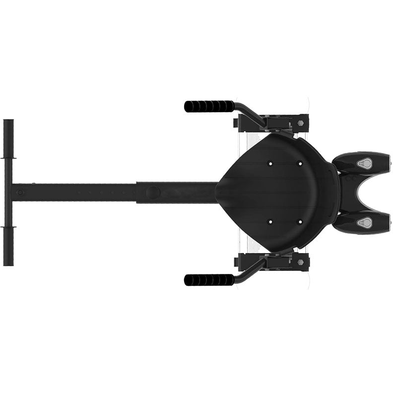 Hoverboard Seat Attachment Compatible with All 6.5" & 8" Hoverboards Hand-Operated Rear Wheel Control Adjustable Frame Easy Install