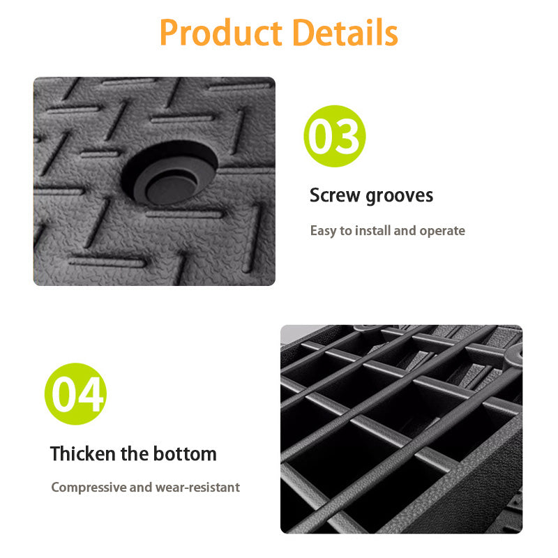 Step Mat, Sill Slope Pad, Road Tooth Rubber, Car Curb Slope, Household Uphill Mat, Climbing Pad, Speed Bump