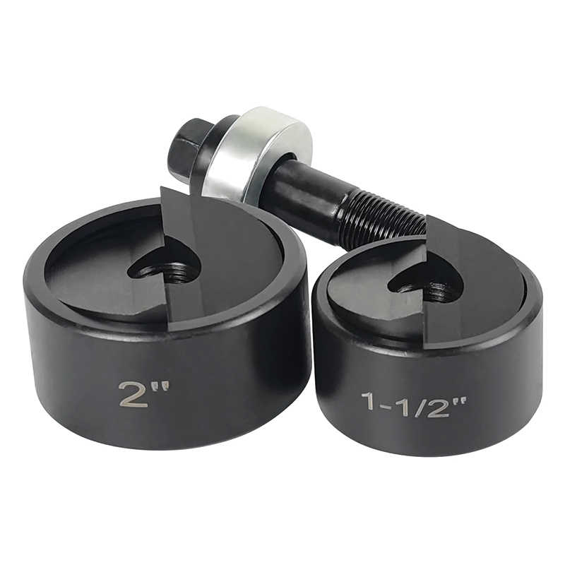 Hydraulic Knockout Punch Driver Kit , 1-1/2 inch to 2 inch Electrical Conduit Hole , Knockout Punch kit