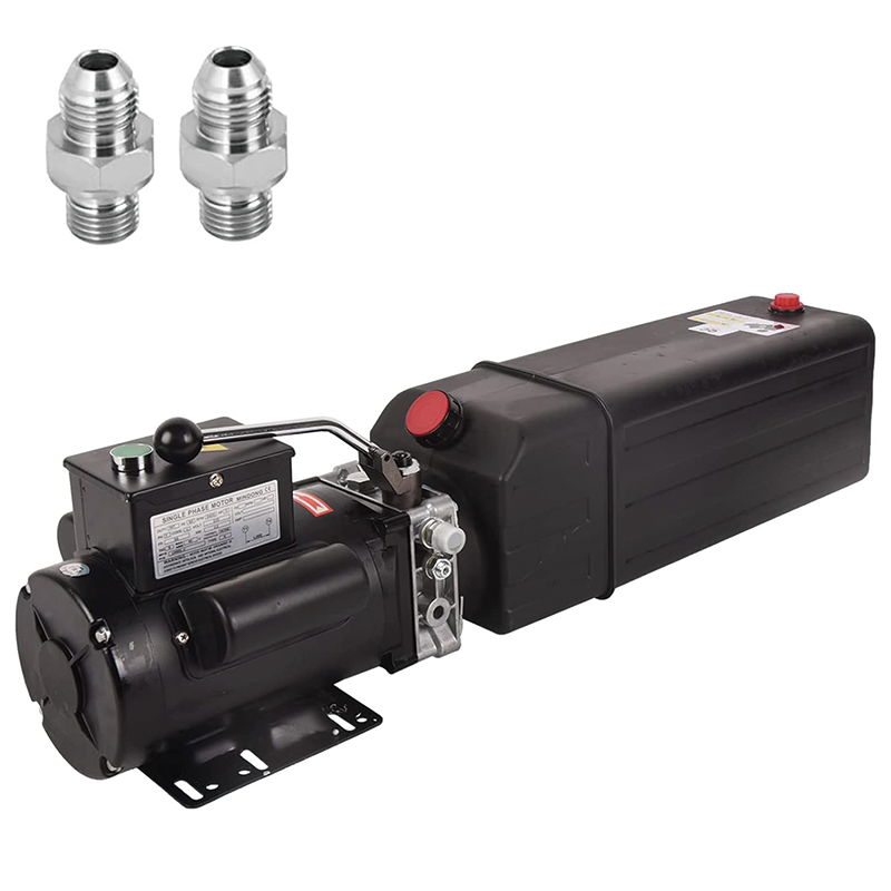 Hydraulic Power Unit,4 Gallon Hydraulic Pump,220V 3450 RPM 2HP Single Phase Electric Hydraulic Car Lift Pump for Car Lifting Platforms