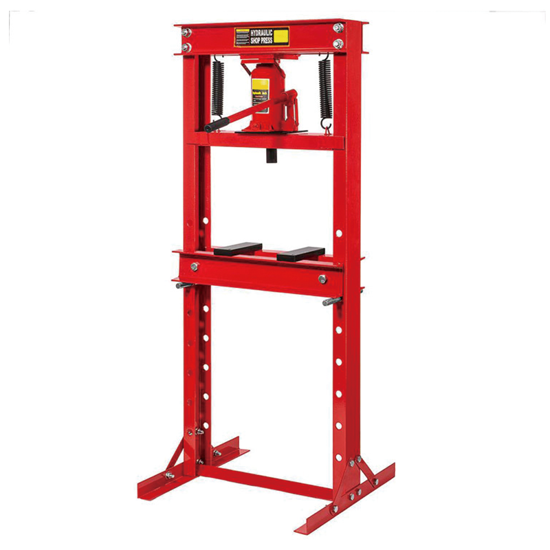 6 Ton Hydraulic Shop Press,Adjustable Shop Press with Press Plates,H-Frame Hydraulic Garage/Shop Floor Press, for Garage, Shop, Workshop