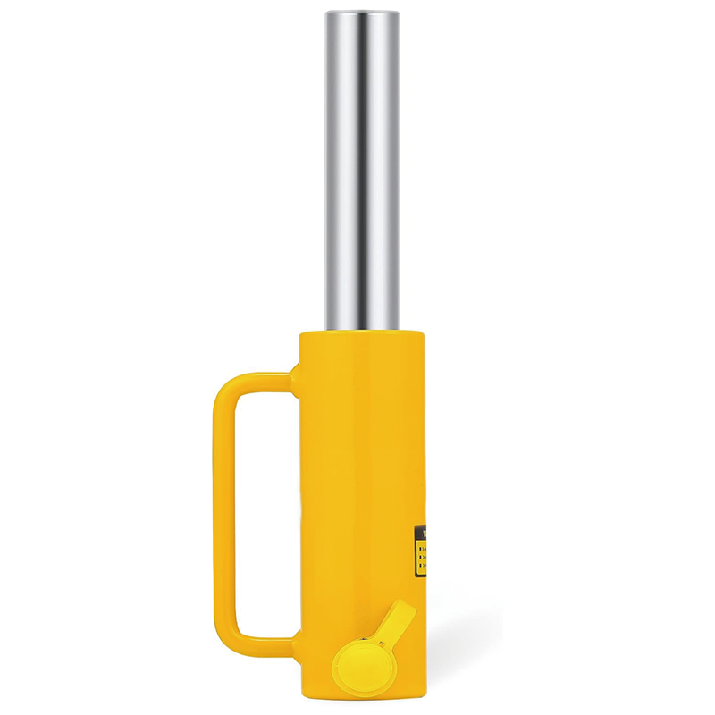 10 ton Hydraulic Cylinder Jack,6 Inch Stroke Portable Hydraulic Ram Industrial Lifting Jack,with Quick Connector Portable Hydraulic Solid Jack Hydraulic Lifting Cylinders