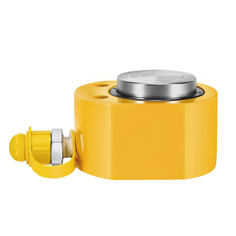 30 tons Hydraulic Cylinder Jack,0.55” Low Profile Hydraulic Porta Power Ram Jack Mini, Portable for Shipbuilding, Bridge, Construction