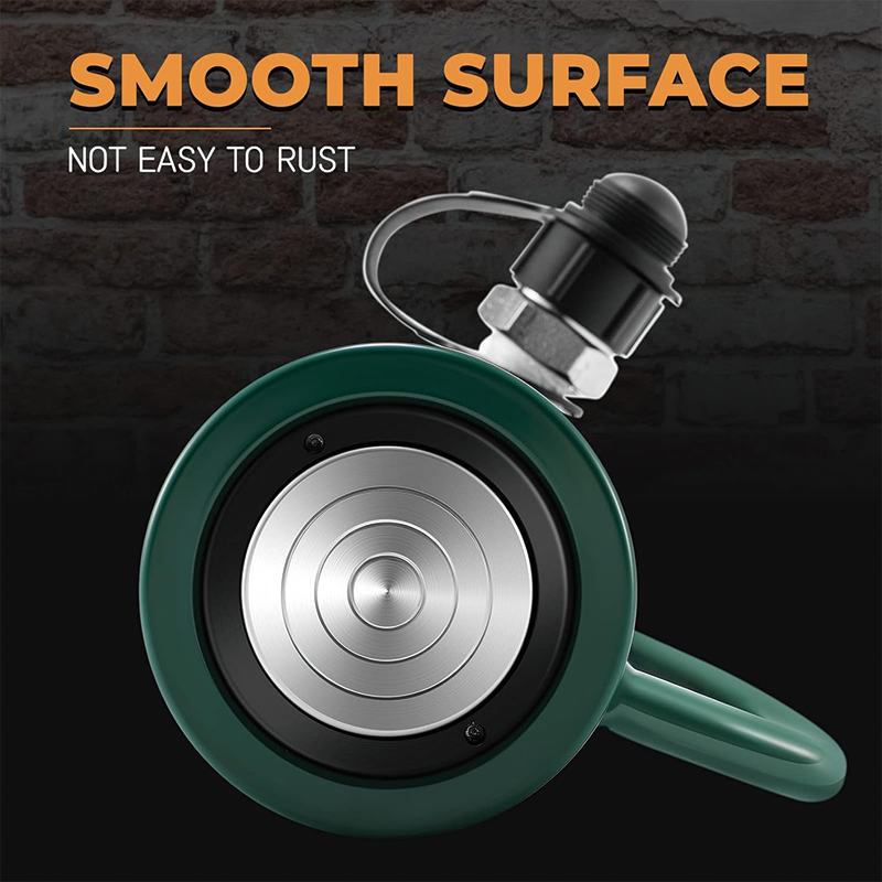 20 ton Hydraulic Cylinder Jack,100mm Max Stroke Hydraulic Lifting Cylinder Single Acting Power Jack Small Portable Retract Automatically Only a Jack