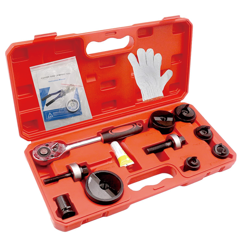 Hydraulic Knockout Punch Driver Kit 1/2 to 2 inch , Knockout Electrical Conduit Hole Cutter Sets