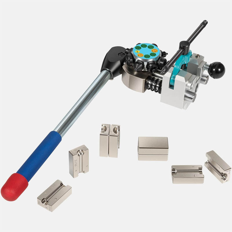 Hydraulic Tube Expander Brake Line Flaring Tool 45 Degree Single Doubleand Bubble Flares for 3/16", 1/4", 5/16" and 3/8" Tube Size
