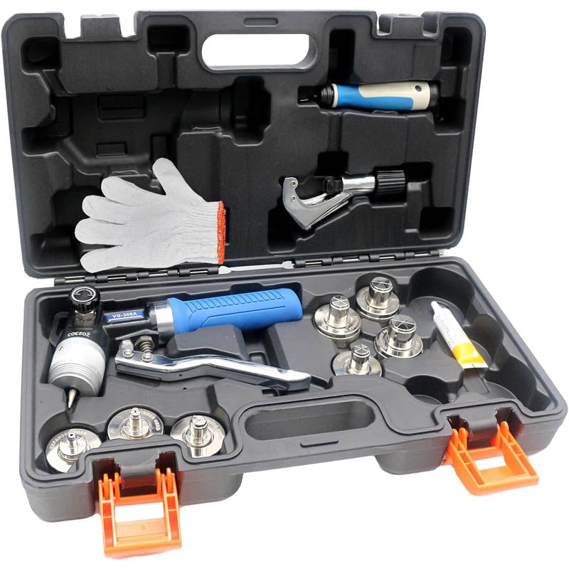 Hydraulic Tube Expander & Expanding Tool Kit Range 3/8" to 11/8" with 7 Heads Kit Deburring Tool