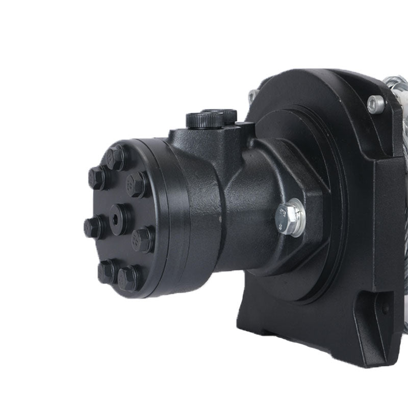 Hydraulic Winch 15,000lbs with 24m Strong Steel Cable Hydraulic Drive Winch Adapter Kit