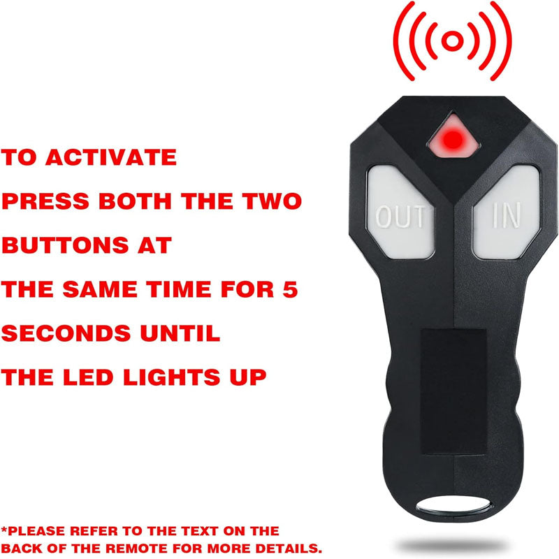 Towing Winches Winch 10,000lbs 12V Synthetic Rope with Wireless Handheld Remote and Corded Control Recovery