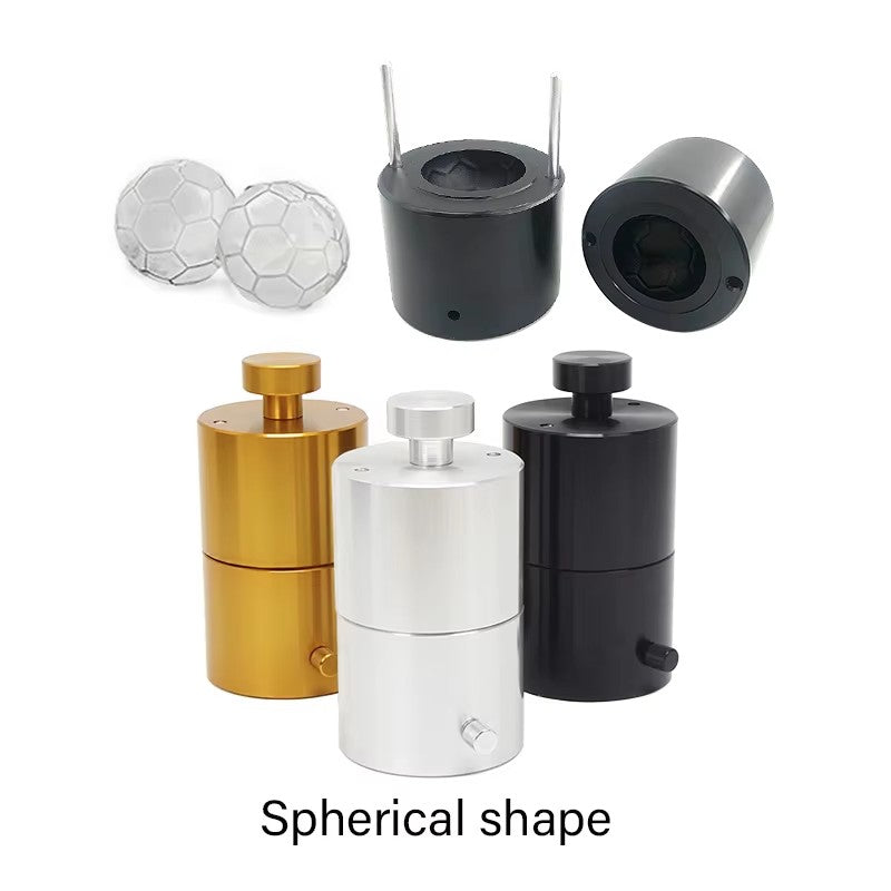 Customize 60mm Aluminum Ice Ball Maker Mold Machine Ice Sphere Press Maker Whiskey Drinking Bar Tools
