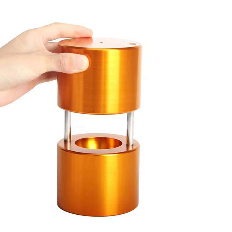 Customize 60mm Aluminum Ice Ball Maker Mold Machine Ice Sphere Press Maker Whiskey Drinking Bar Tools