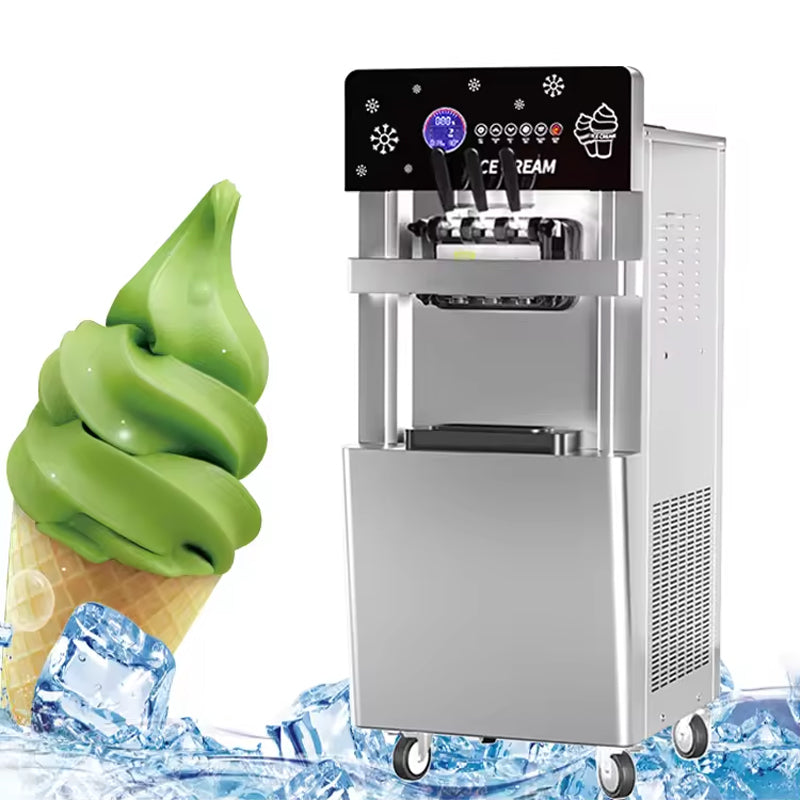 Commercial Italian Ice Cream Machine Fully Automatic Touch Screen Soft Ice Cream Machine Real Fruit Ice Cream Machine