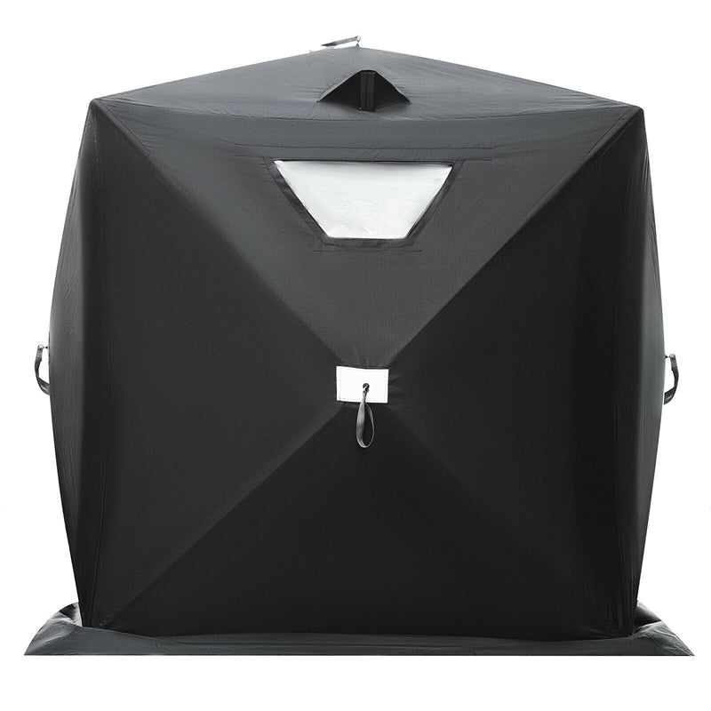 Outdoor Ice And Snow Russian Fishing Camping Tent 2 Person Single-Layer Tent Windproof Rainproof Cold Winter Fishing Tent