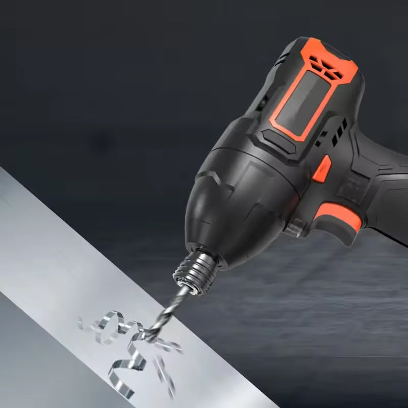 Power Tools Drill 12V Cordless Impact Drills Lithium Battery Capacity Impact Drill Set