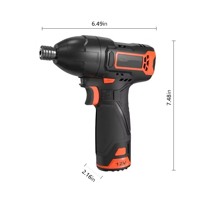 Power Tools Drill 12V Cordless Impact Drills Lithium Battery Capacity Impact Drill Set