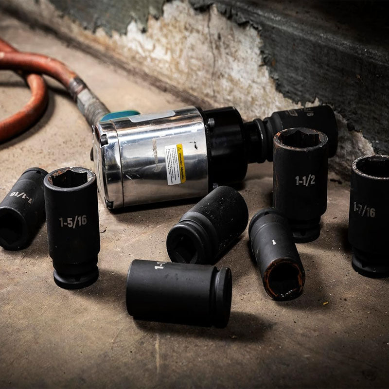 29 Piece 3/4 Inches Impact Sockets 6-Point Sockets 3/4 inch - 2-1/2 inch Rugged Construction