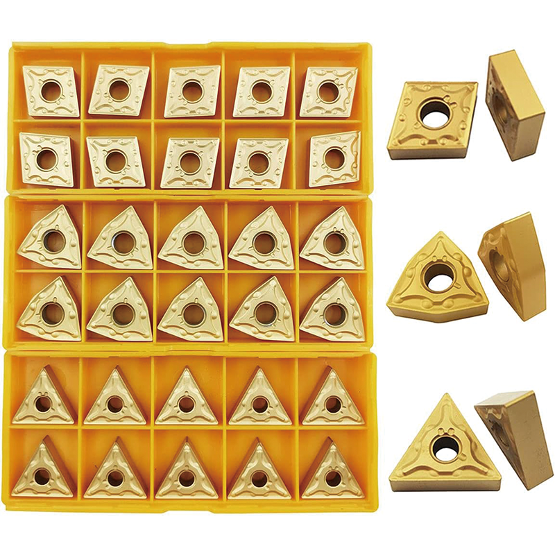 36PCS Indexable Carbide Lathe Turning Tool, 5/8 in, Insert Holder Bit Set,for Turning Grooving Threading Cut Off Holders Set