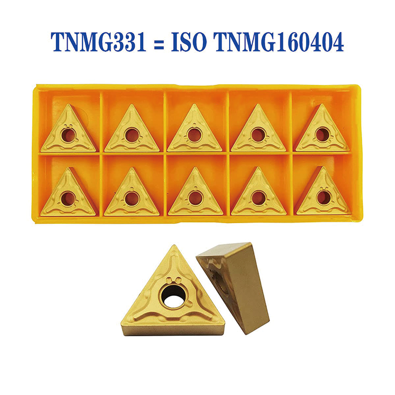 30PCS Indexable Solid Carbide Turning Insert Blade, CNMG 431 + WNMG 431 + TNMG 331 CNC Heavy-Duty Metal Lathe Cutting Tools for The Finishing of Steel
