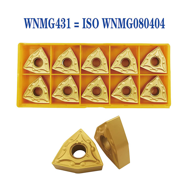 30PCS Indexable Solid Carbide Turning Insert Blade, CNMG 431 + WNMG 431 + TNMG 331 CNC Heavy-Duty Metal Lathe Cutting Tools for The Finishing of Steel