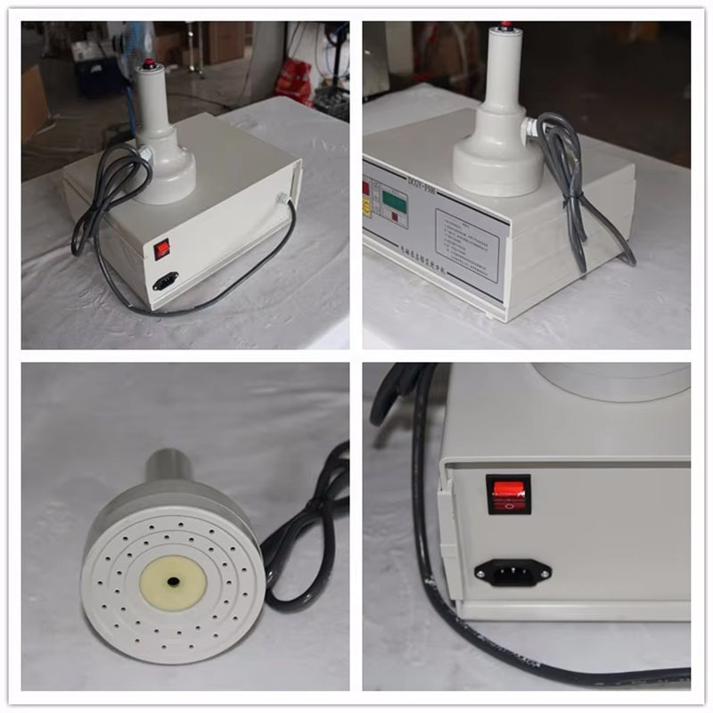 Portable Induction Sealing Machine 20-100 Mm Induction Sealing Machine Electromagnet 5-20 Pcs/Min Auto-Count On For Sealing Glass