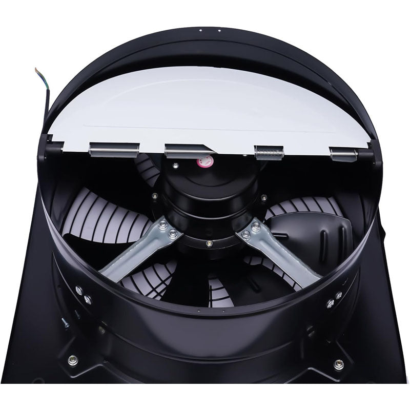 16 Inch Industrial Ventilation Extractor for Commercial Kitchen Warehouse Workshop Low-Noise