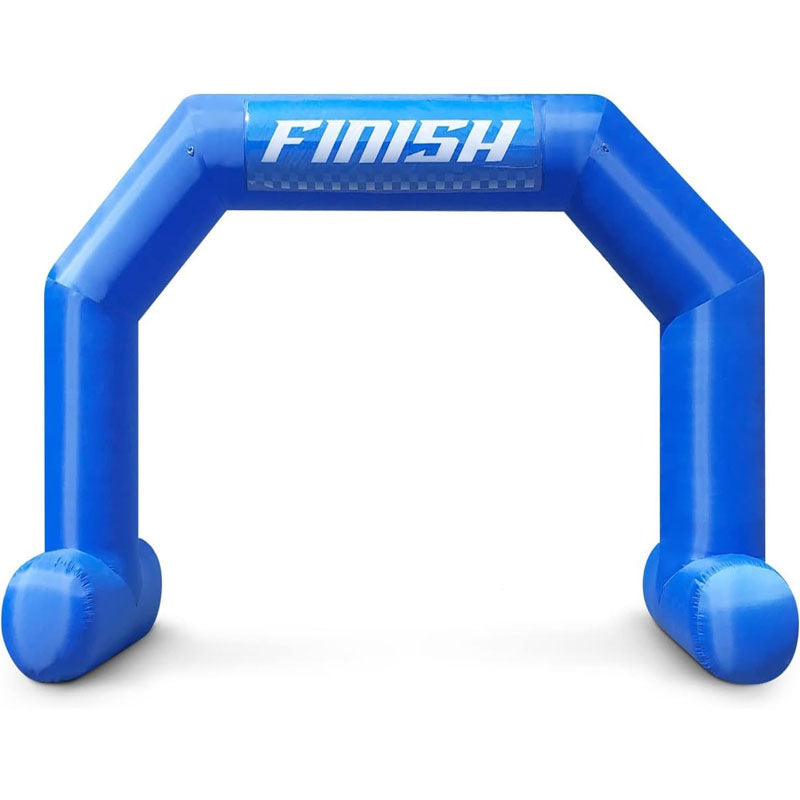 20ft Inflatable Arch with T-Shaped Feet & Blower Finish/Start Line Banners for Race Competition Outdoor Advertising Commerce