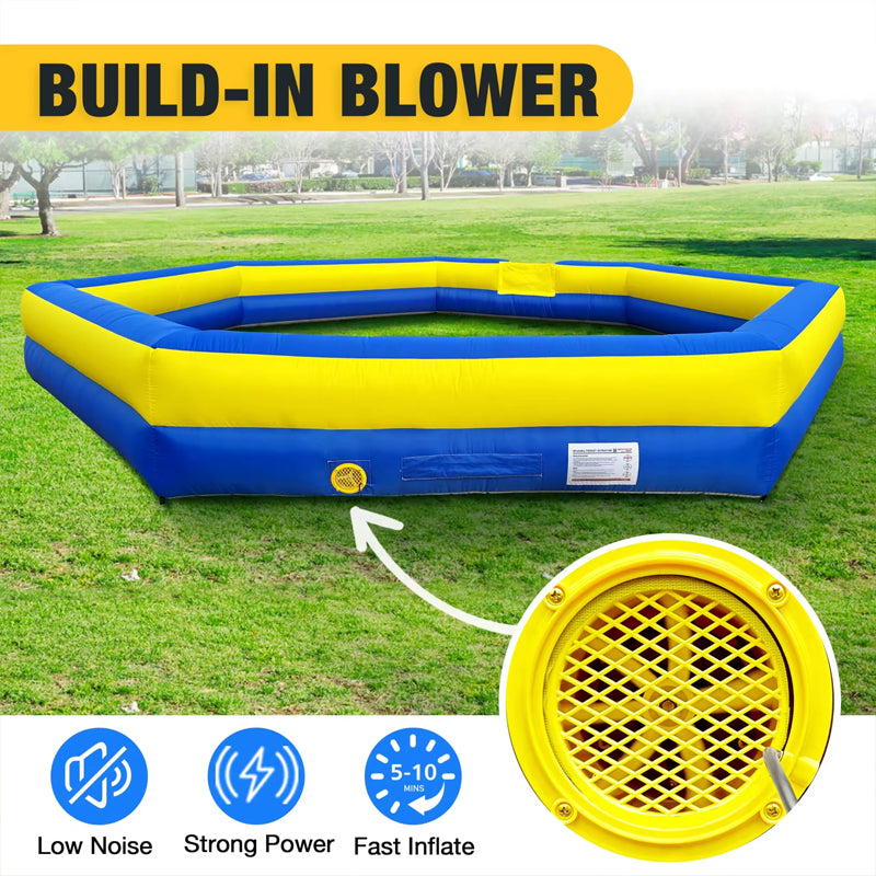 Hot Selling 15 Ft Or 20 Ft Inflatable Gaga Ball Pit For Kids Sport Game Inflatable Gaga Court Portable Ball Pit For Adults