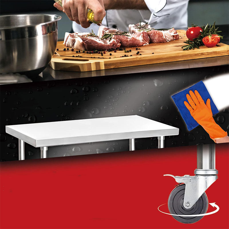 Removable Stainless Steel Table For Restaurant Warehouse Kitchen