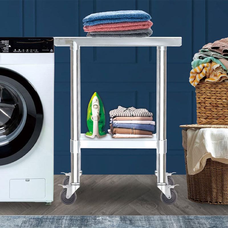 Removable Stainless Steel Table For Restaurant Warehouse Kitchen