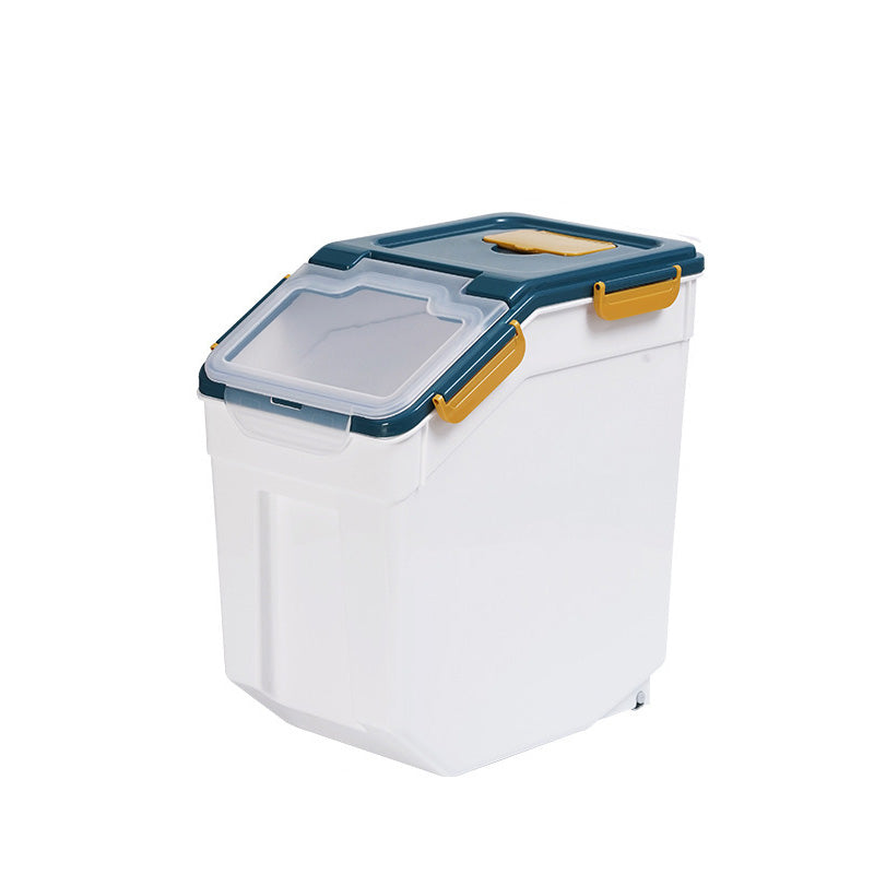 Household Kitchen Rice Bucket, Moisture-Proof And Insect-Proof Thickened Sealed Grain Storage Box Rice Bucket Box