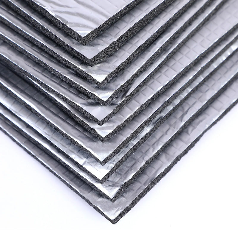 30 Sheets Car Sound Deadener Heat Insulation Mat For Auto Van Sound Proofing Deadening Insulation Mat Car Hood Noise Insulator