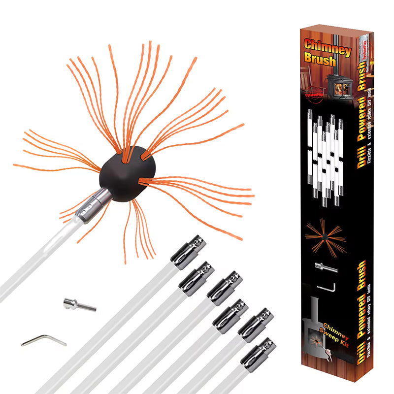 Janitorial Brushes Cleaning Tools For Chimney House Cleaner Cleaning Tool Brush Kit Chimney Sweep Kit