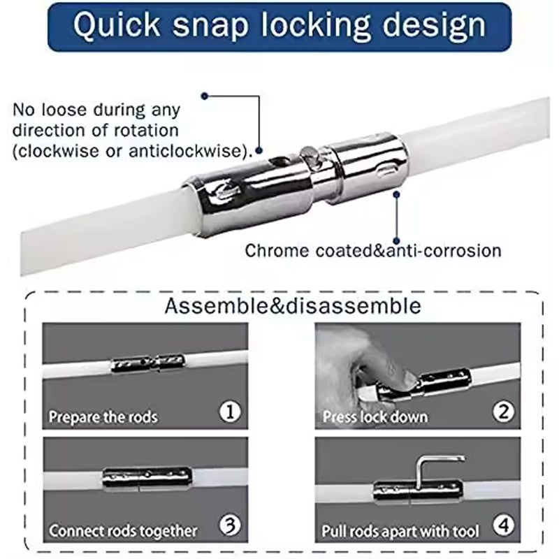 High Quality Chimney Sweep Brush Kit Electrical Rotary Drill Drive Chimney Cleaning System Extend To 6m To 15m
